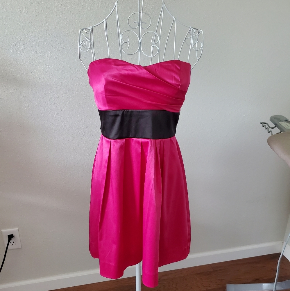 Speechless hot pink cocktail dress.